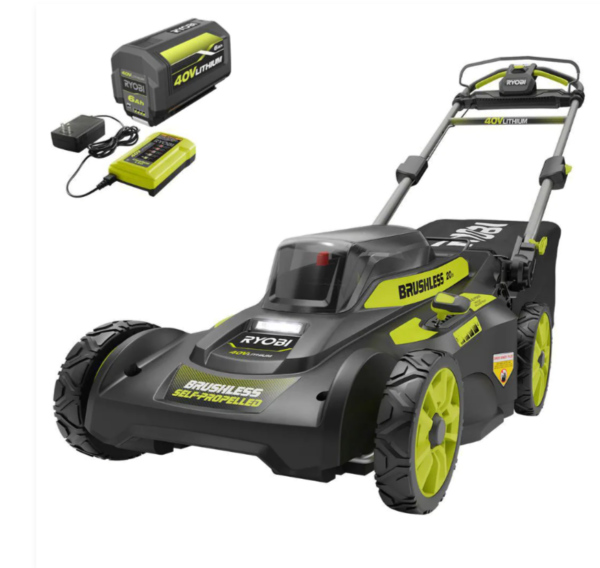 Electric Lawnmower by Ryobi